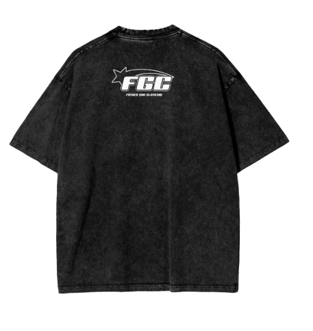 FGC Acid Wash Oversized Savior T-Shirt